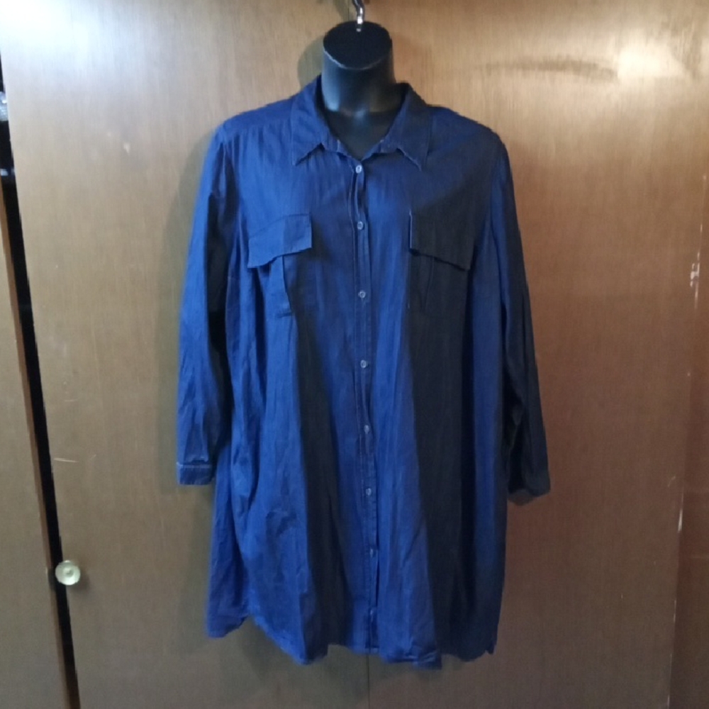 Old Navy Women's Navy Shirt Tunic